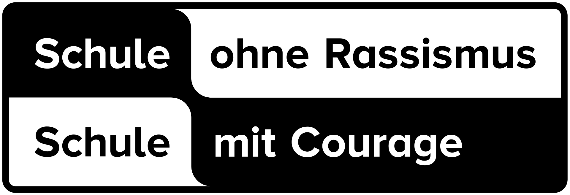 Logo Schule ohne Rassismus – Schule mit Courage